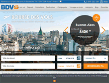 Tablet Screenshot of bourse-des-vols.com